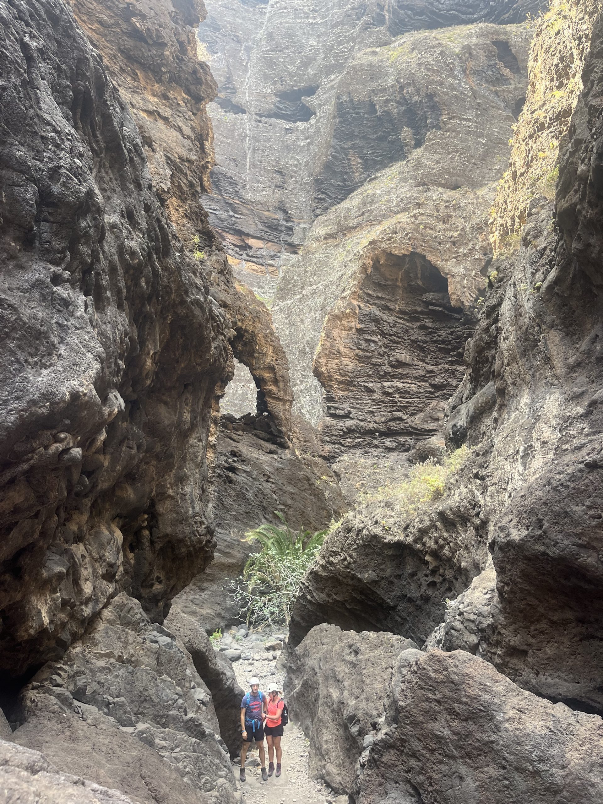 Barranco de Masca, descenso y ascenso. Gregorios trekking